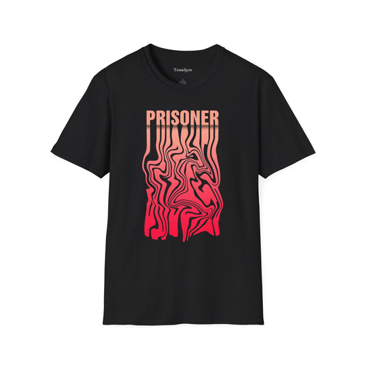 Prisoner Vibe Unisex Softstyle T-Shirt | Graphic Tee, Gift for Music Lovers, Casual Wear, Unique Gift Idea, Everyday Comfort