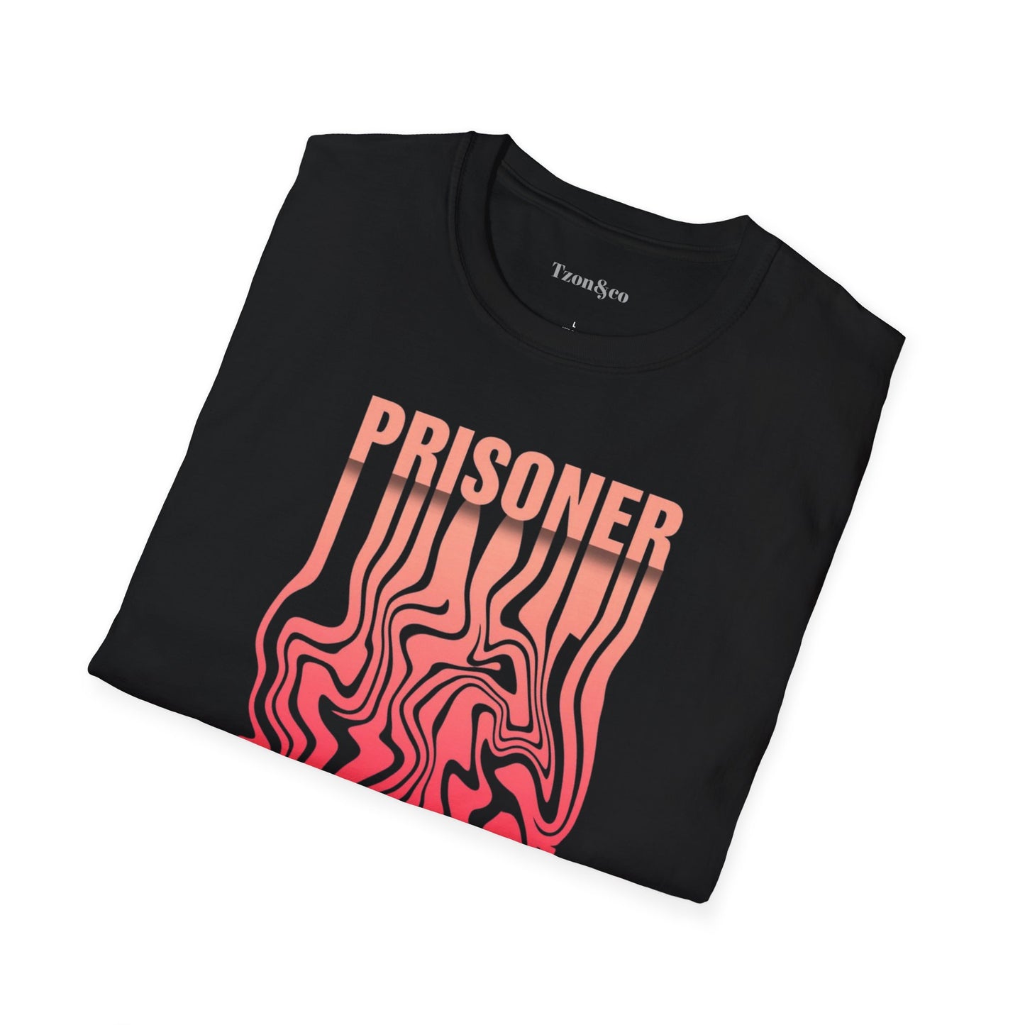 Prisoner Vibe Unisex Softstyle T-Shirt | Graphic Tee, Gift for Music Lovers, Casual Wear, Unique Gift Idea, Everyday Comfort
