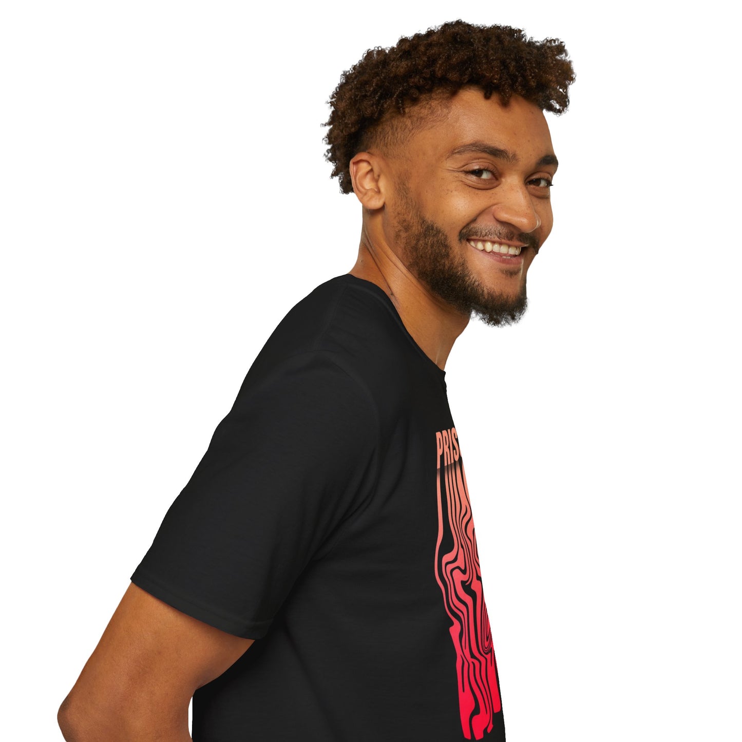Prisoner Vibe Unisex Softstyle T-Shirt | Graphic Tee, Gift for Music Lovers, Casual Wear, Unique Gift Idea, Everyday Comfort